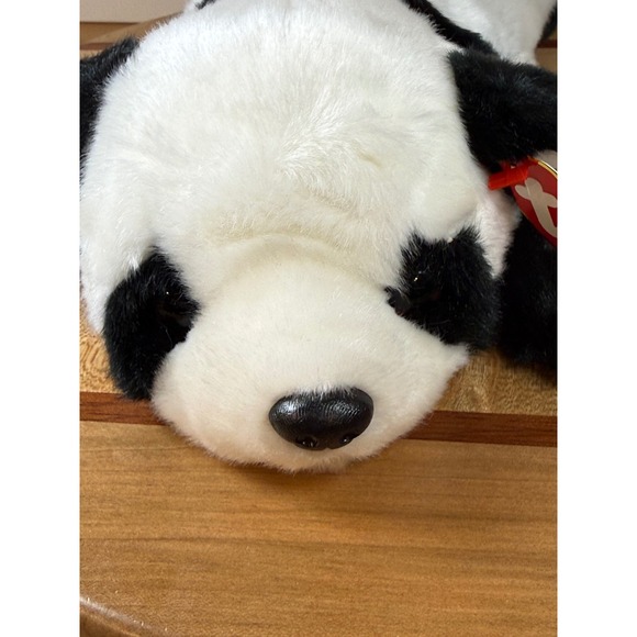 Ty Beanie Babies Peking Panda Bear Retired Original Buddy 1998 - Picture 8 of 9